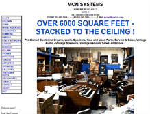 Tablet Screenshot of mcnsystems.com